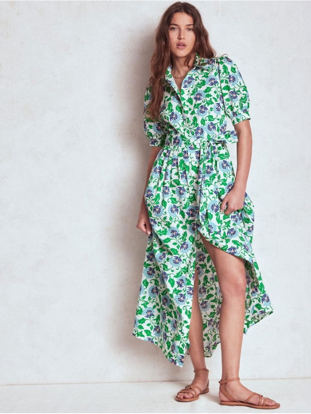 Boden Alexa Maxi Shirt Dress- NWT Sz 0R